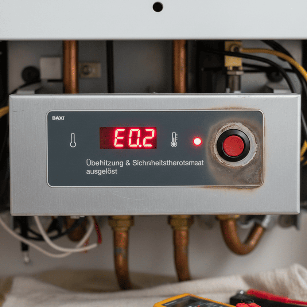 Baxi Fehlercode E02
