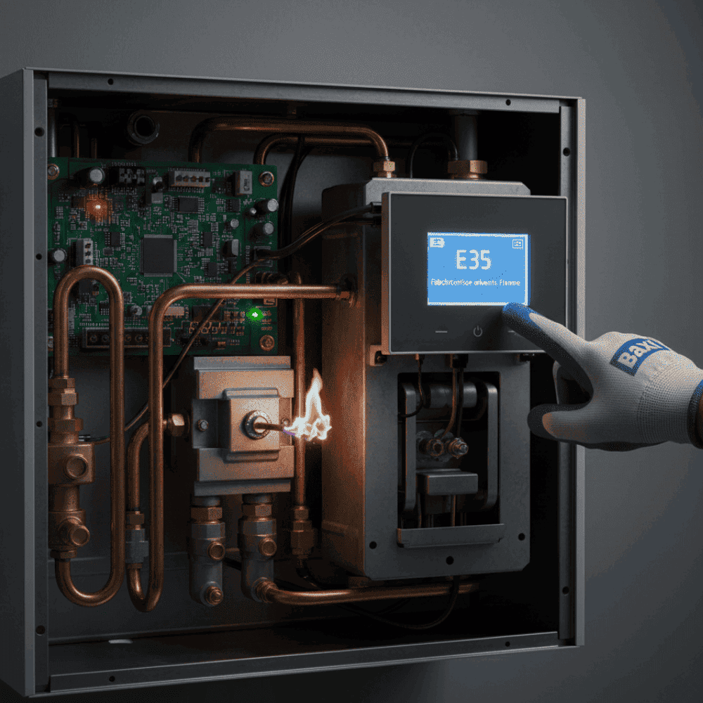 Baxi Fehlercode E35