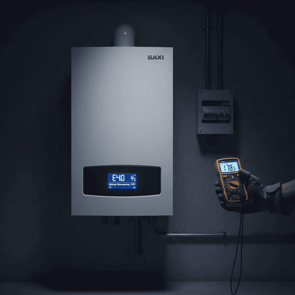 Baxi Fehlercode E40