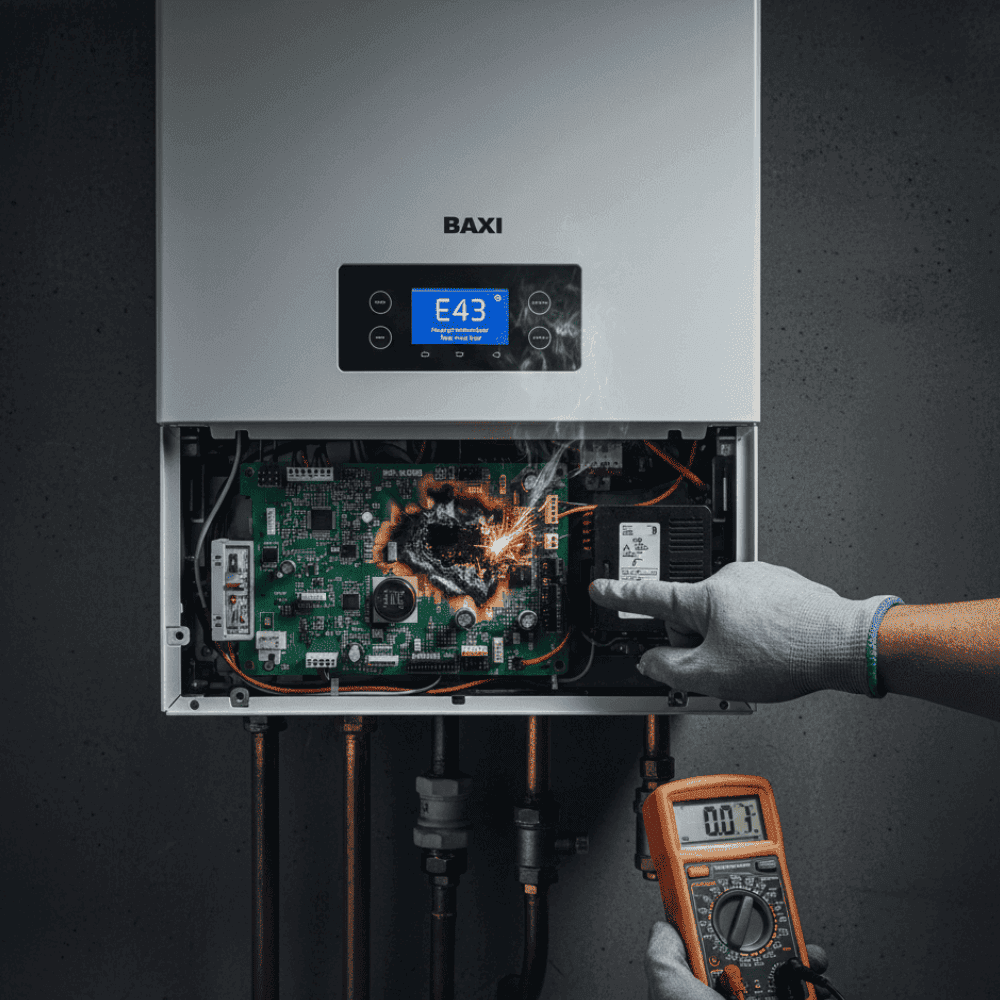 Baxi Fehlercode E43