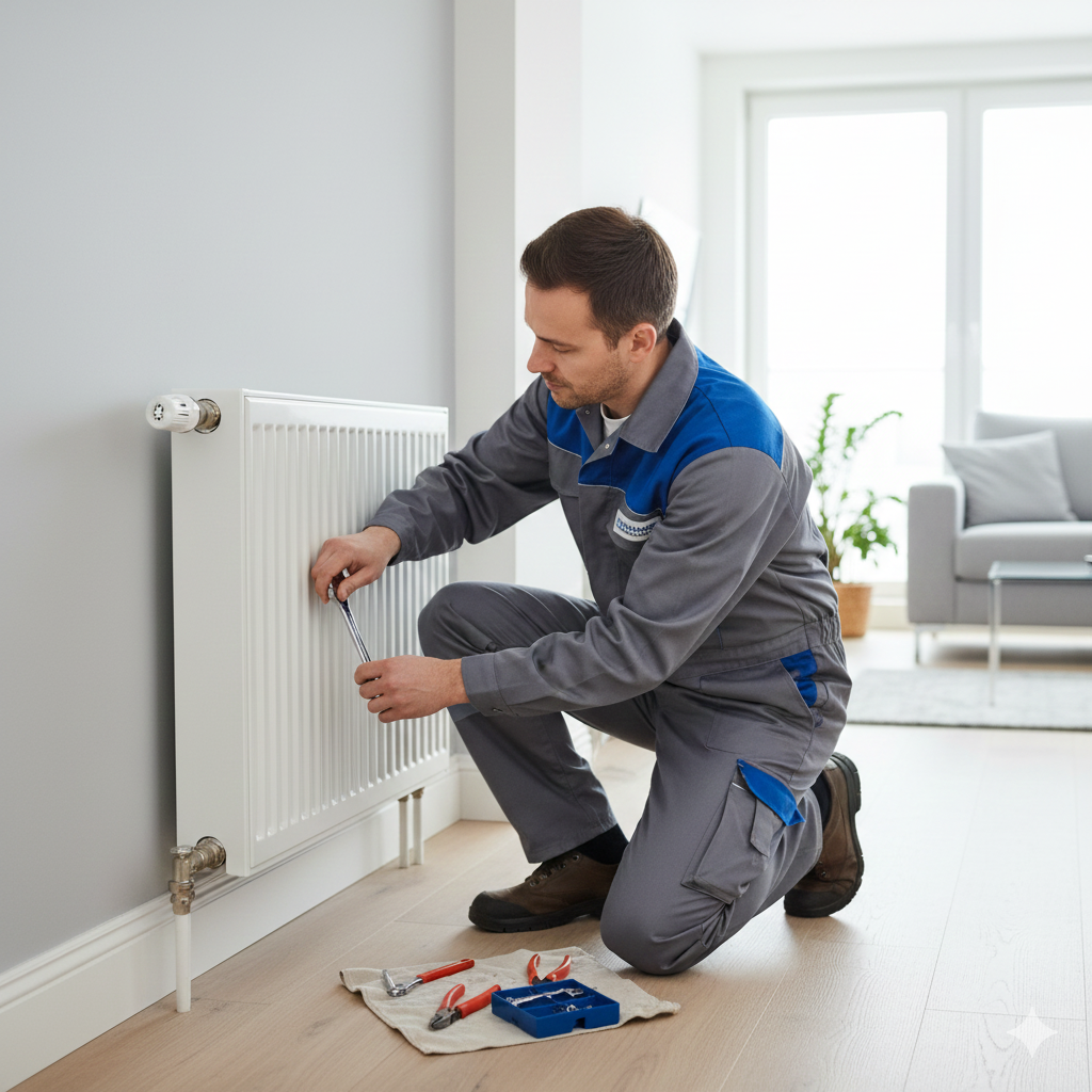 Reparatur von Heizkörpern