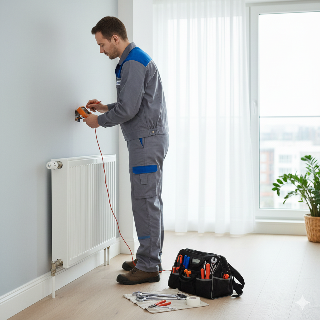 Reparatur von Heizkörpern