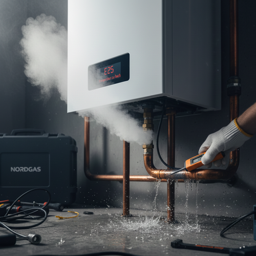 Nordgas Fehlercode E25