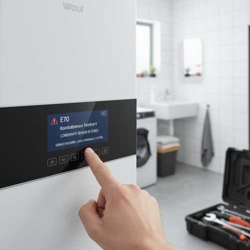 Wolf Fehlercode E70